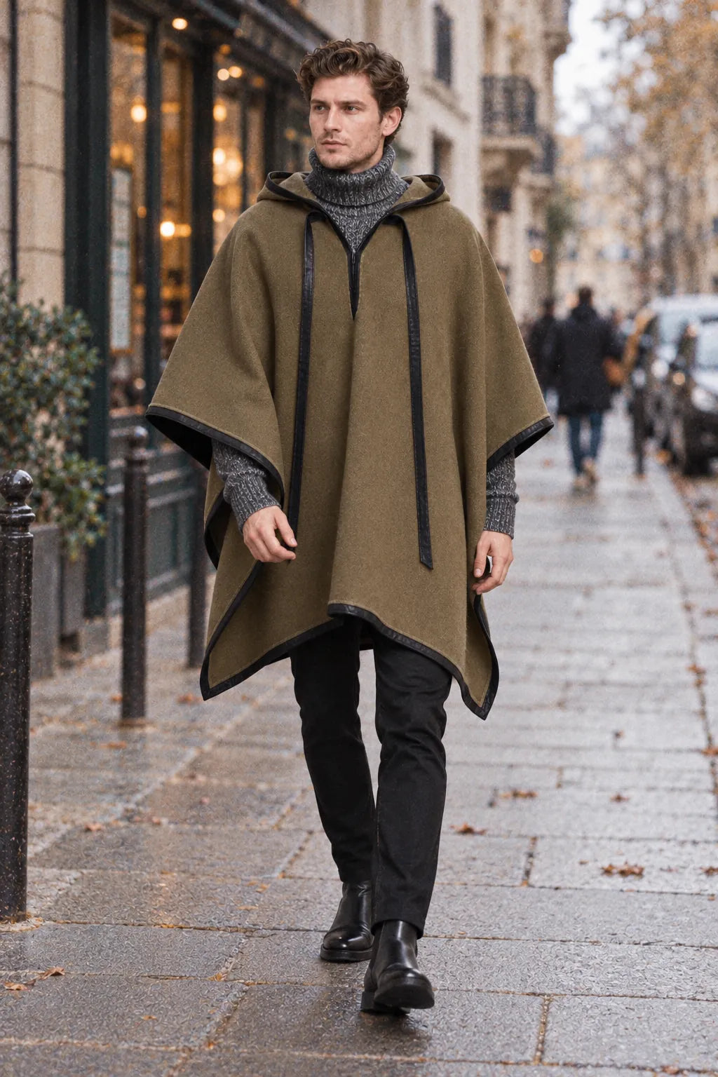 Poncho Grande Taille Homme