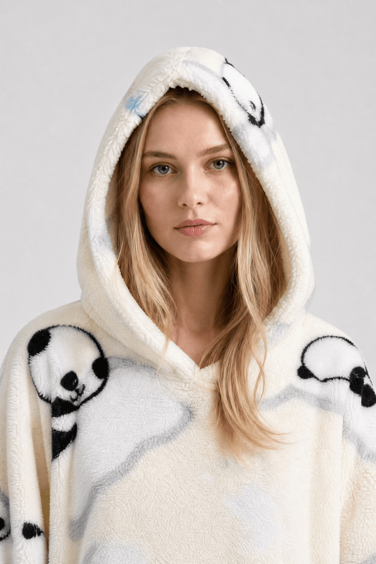 Poncho Hiver Doublé Polaire