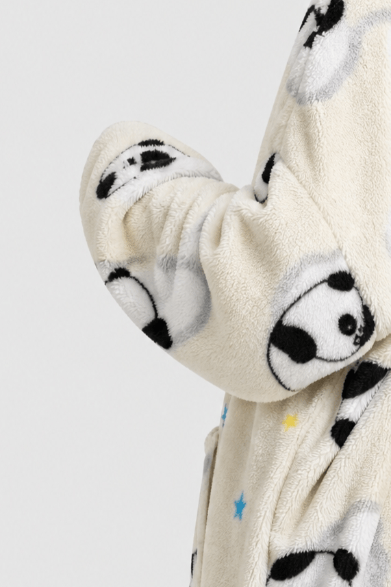 Poncho Hiver Doublé Polaire