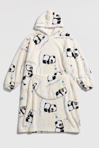 Poncho Hiver Doublé Polaire