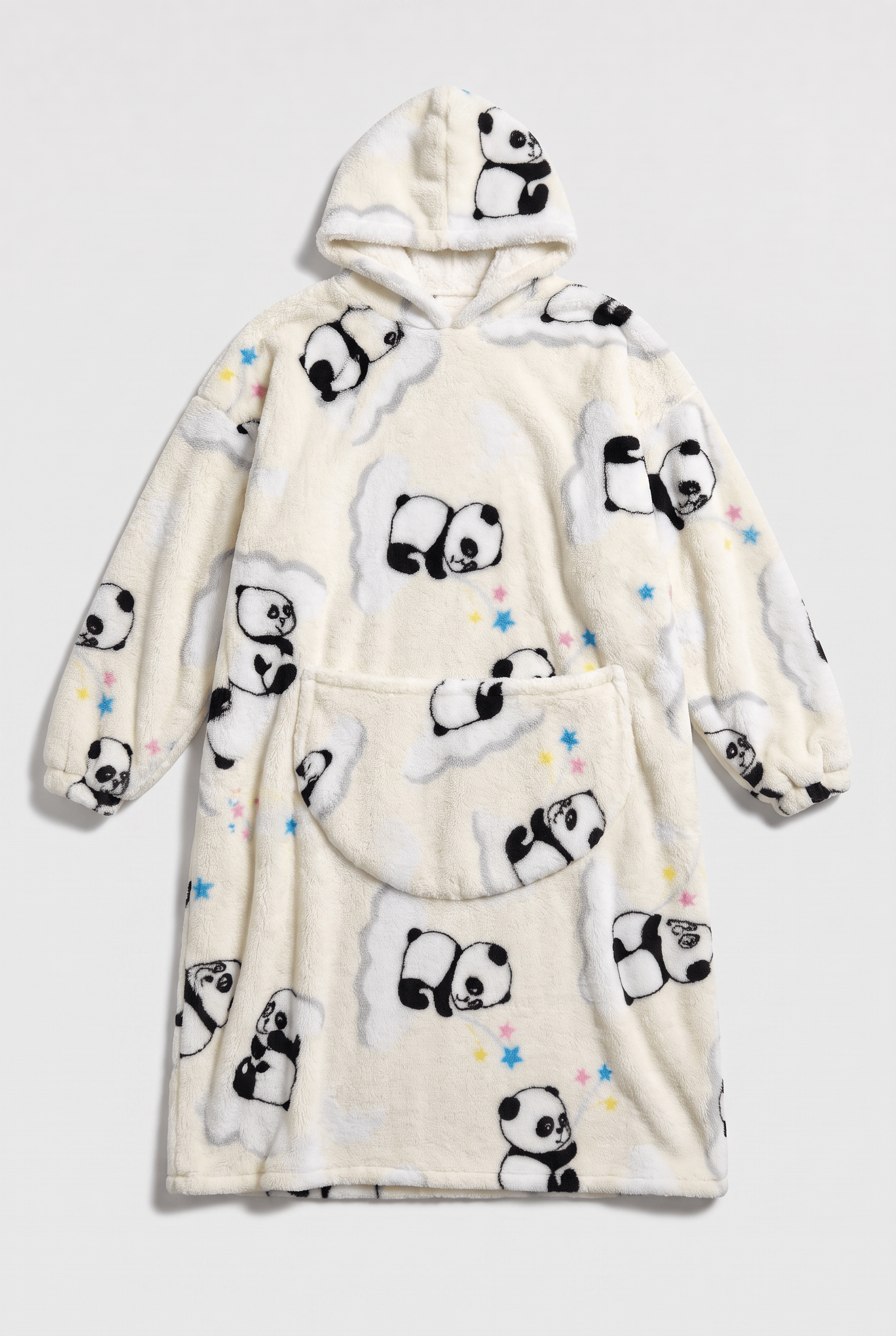 Poncho Hiver Doublé Polaire
