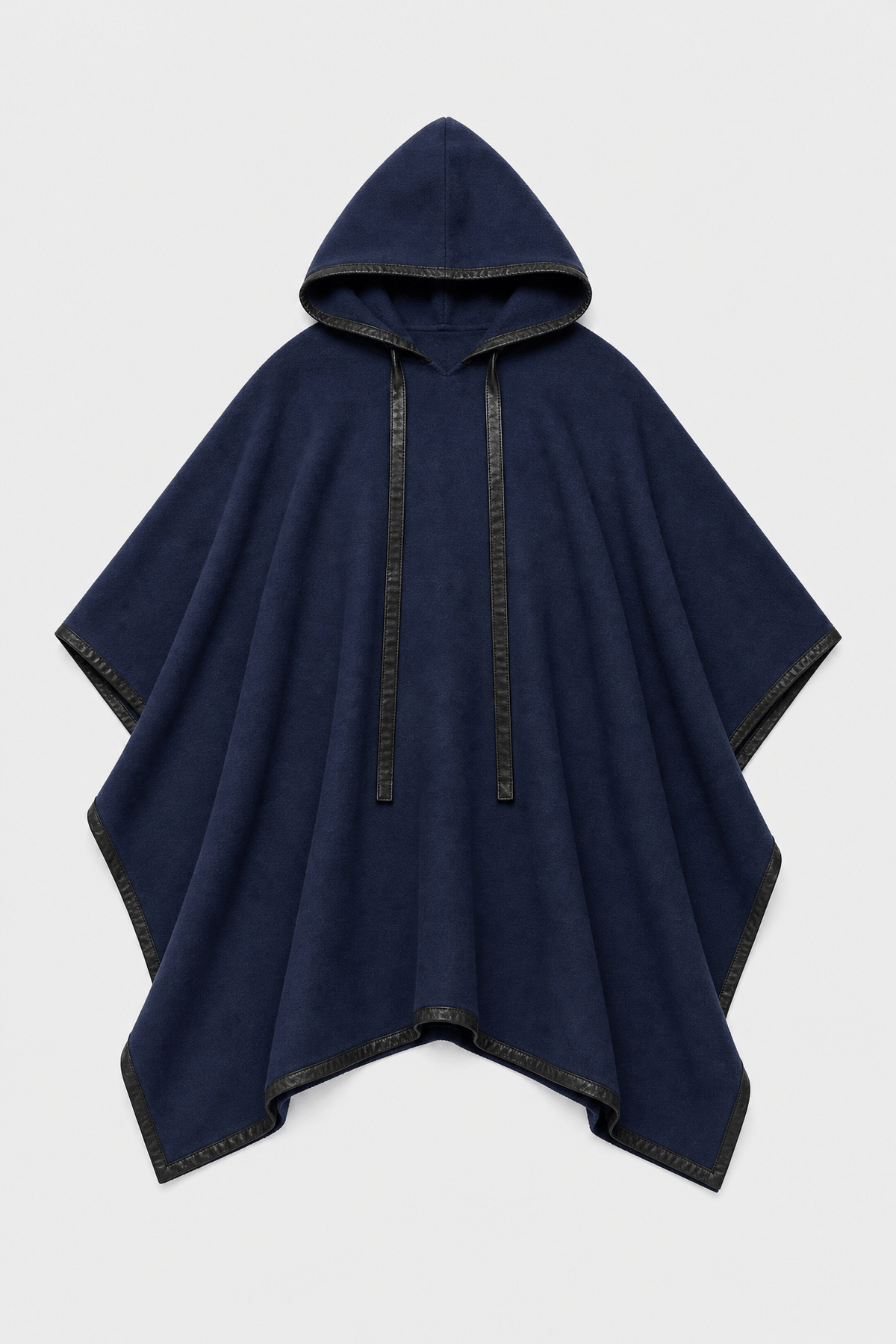 Poncho Homme Long à Capuche