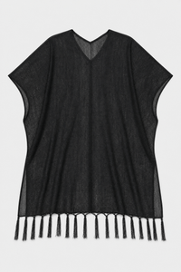 Poncho Homme Plage à Franges