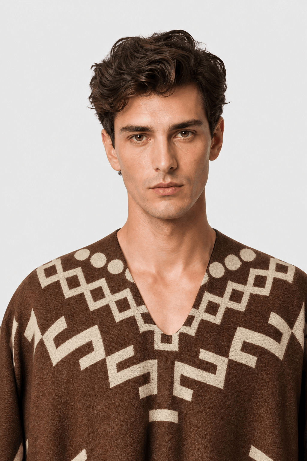 Poncho Homme Style Cowboy