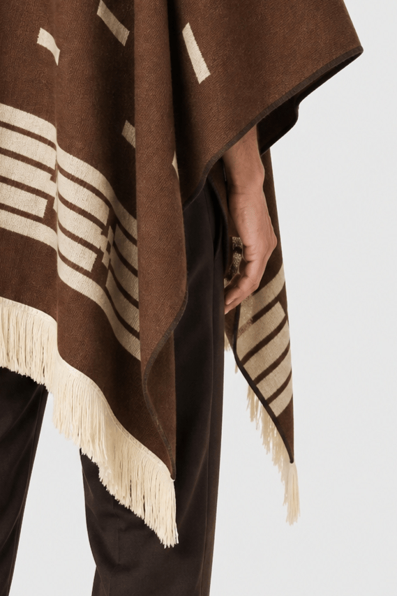 Poncho Homme Style Cowboy