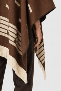 Poncho Homme Style Cowboy