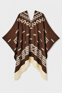 Poncho Homme Style Cowboy