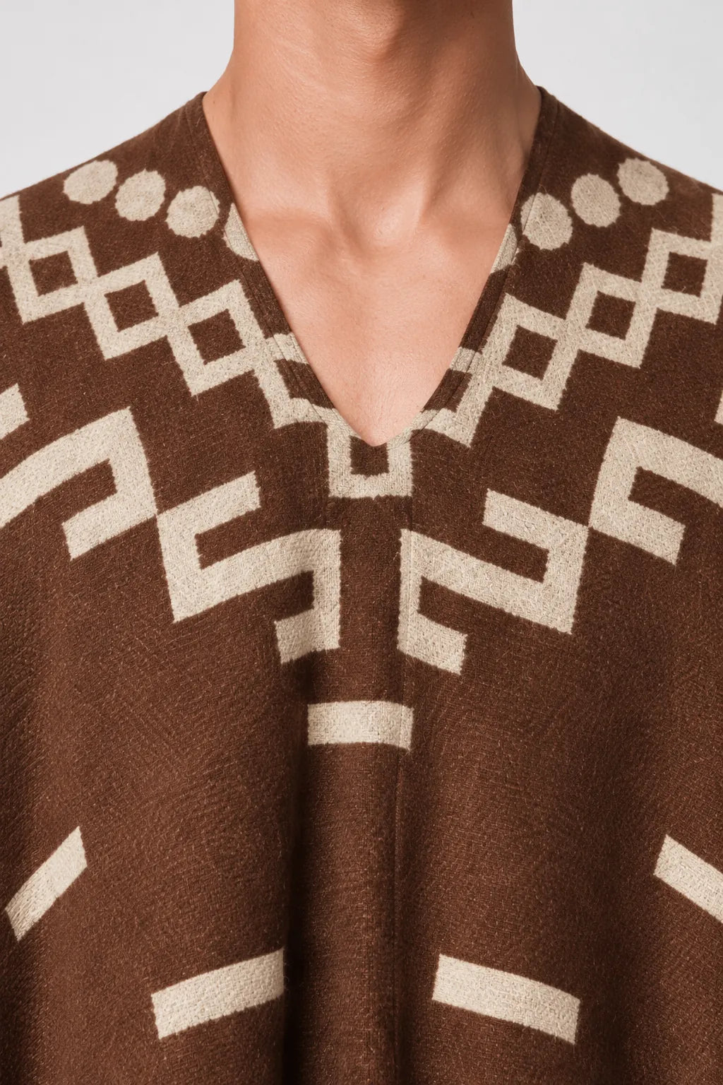 Poncho Homme Style Cowboy