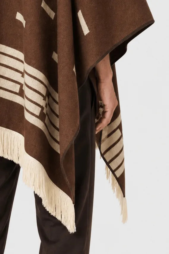 Poncho Homme Style Cowboy