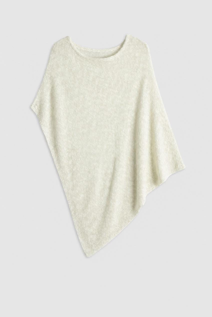 Poncho Plage Femme Maille
