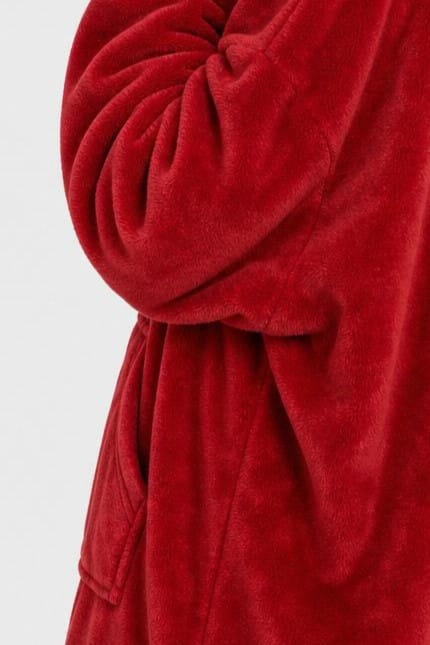 Poncho Plaid en Microfibre