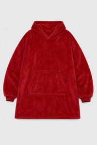 Poncho Plaid en Microfibre