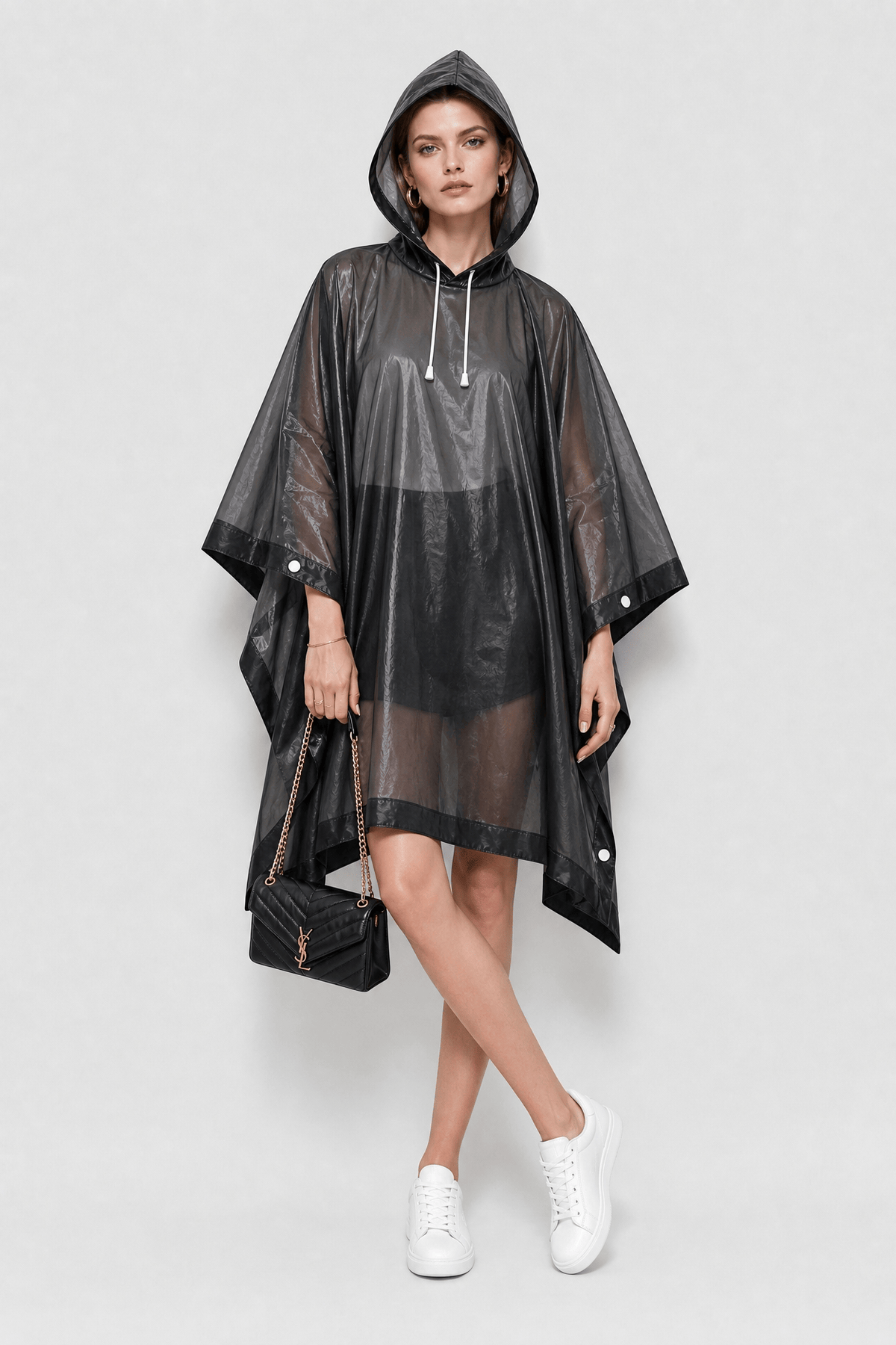 Poncho Pluie avec Capuche