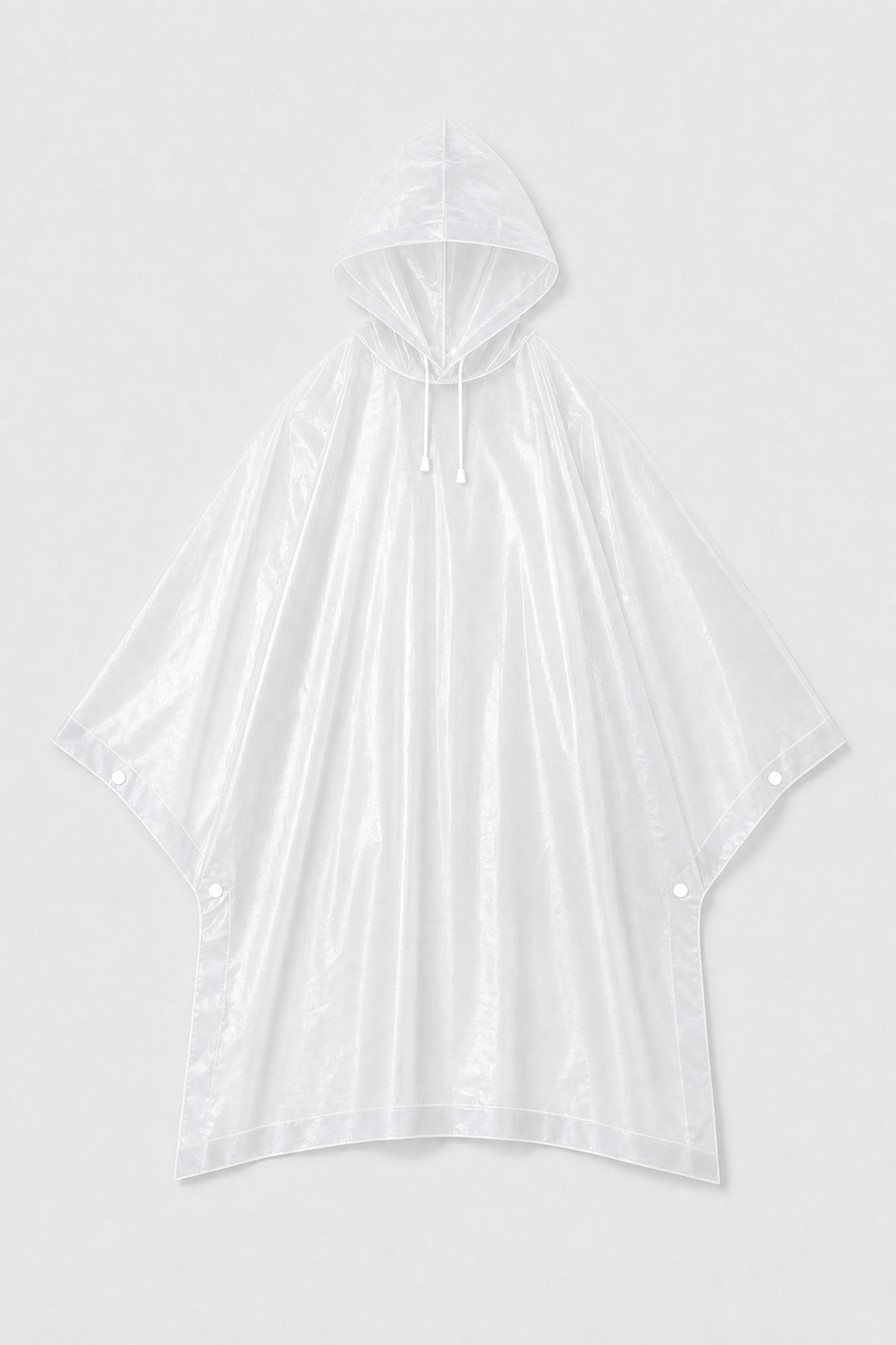 Poncho Pluie Blanc