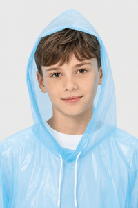 Poncho Pluie Enfant Réutilisable