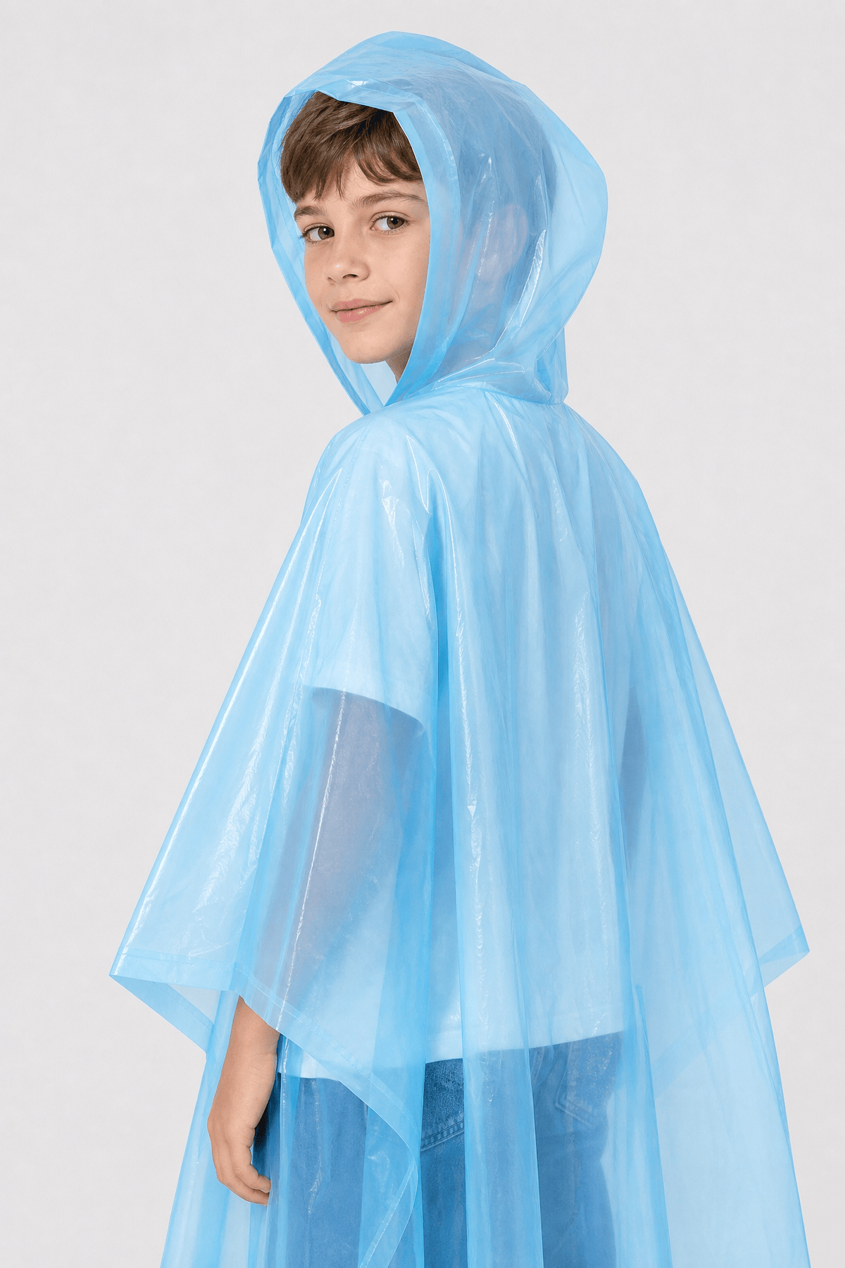 Poncho Pluie Enfant Réutilisable
