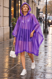 Poncho Pluie Transparent