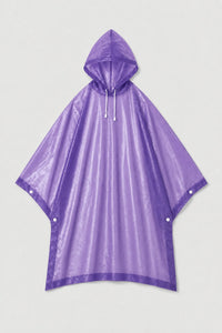 Poncho Pluie Transparent