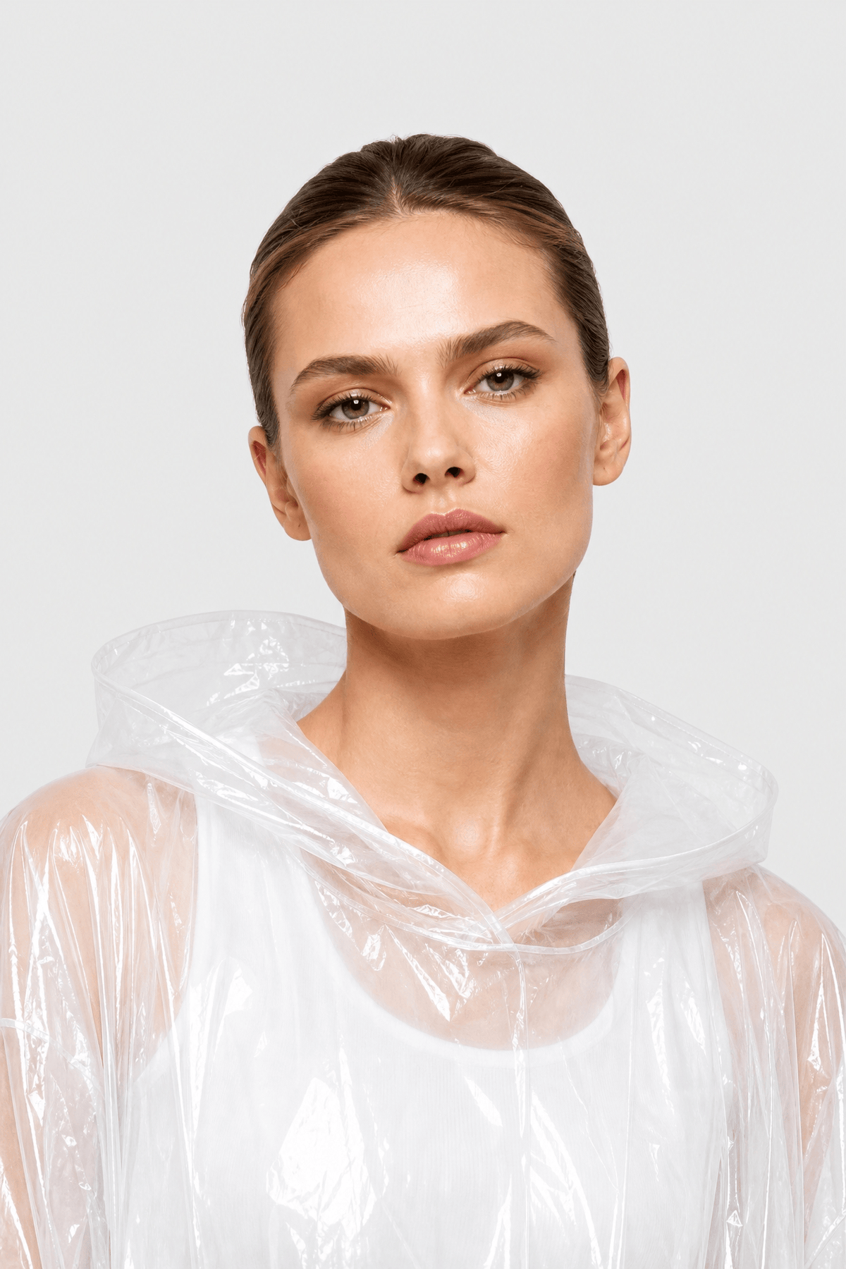 Poncho Pluie Transparent Jetable