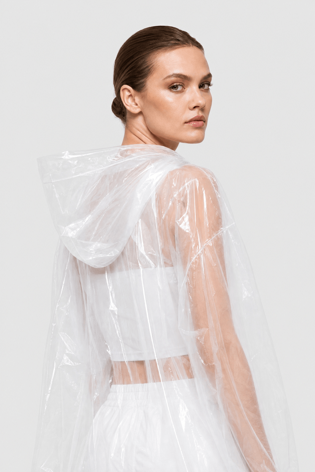 Poncho Pluie Transparent Jetable
