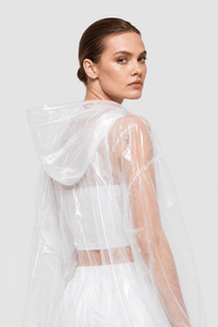 Poncho Pluie Transparent Jetable