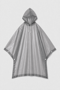Poncho Pluie Transparent Large