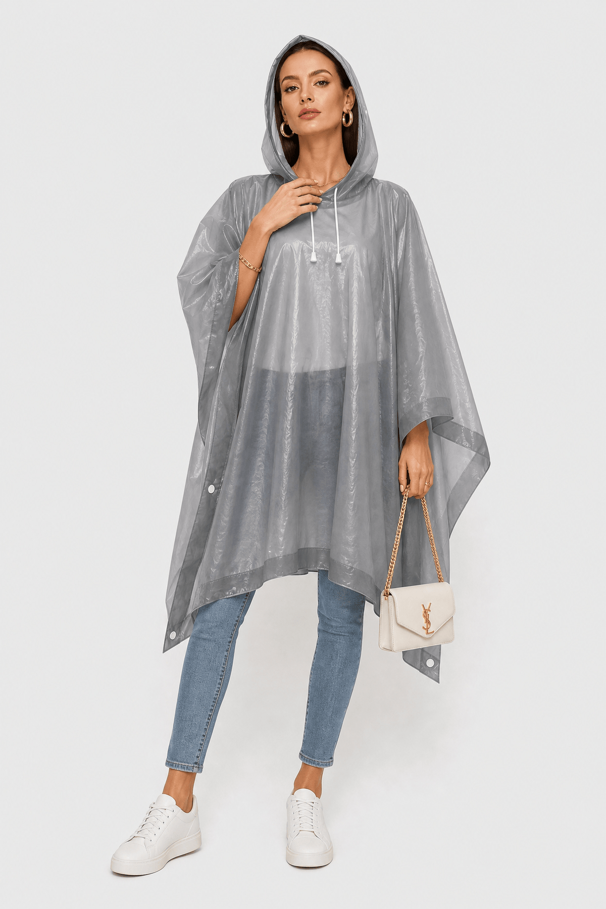 Poncho Pluie Transparent Large