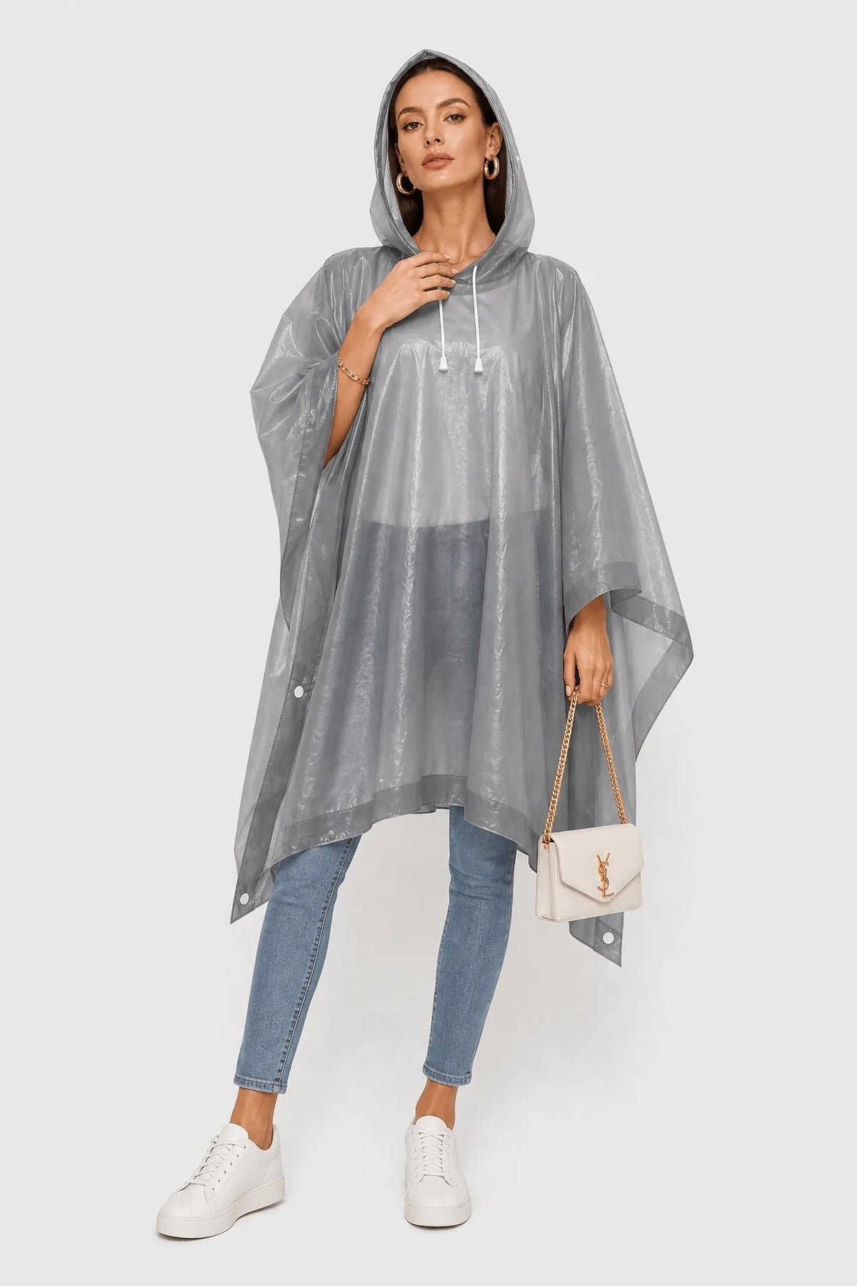 Poncho Pluie Transparent Large