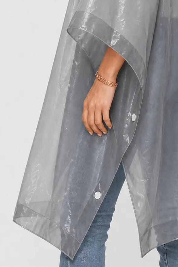 Poncho Pluie Transparent Large