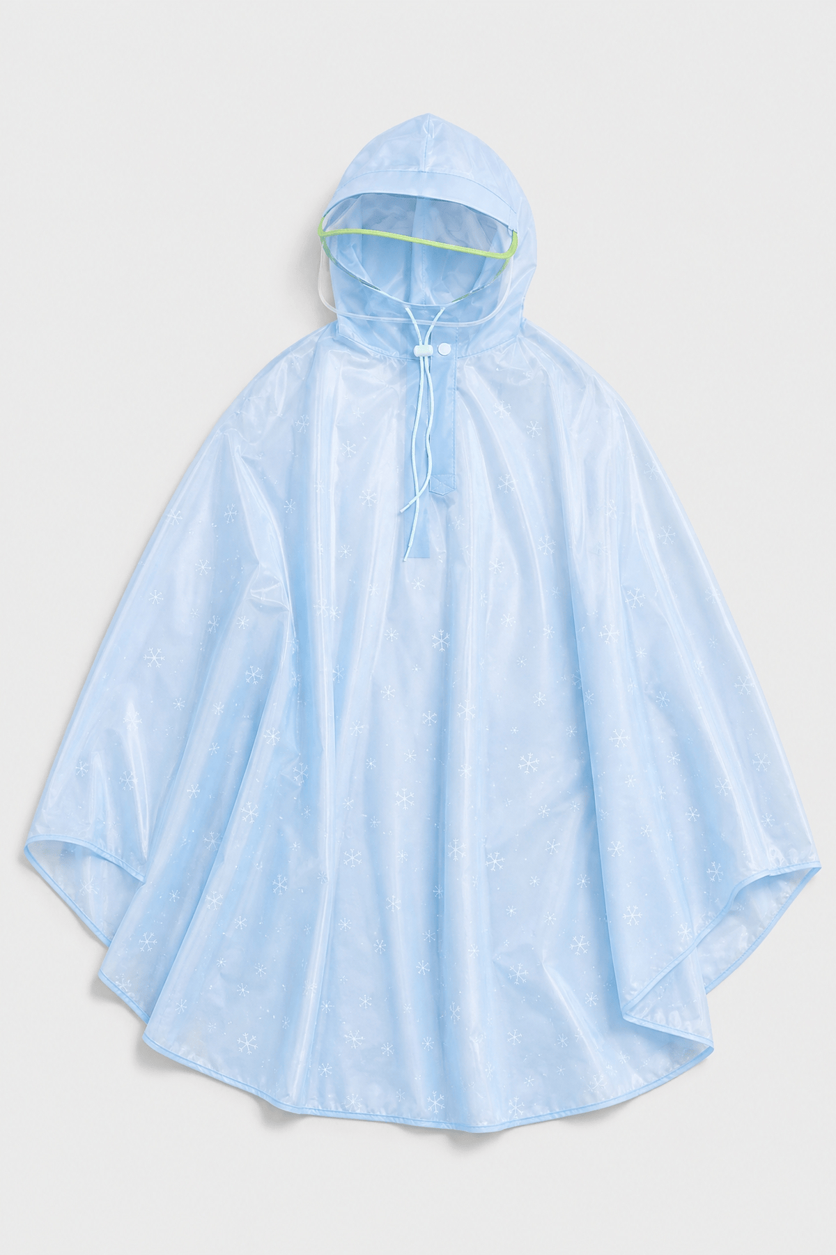 Poncho Pluie Vélo Capuche Transparente