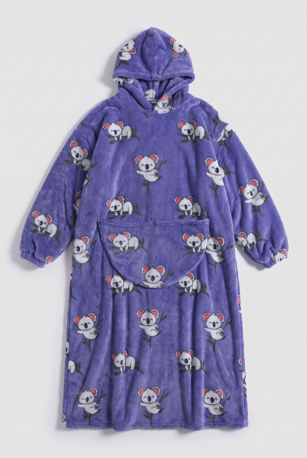 Poncho Polaire Manche Chaude Femme
