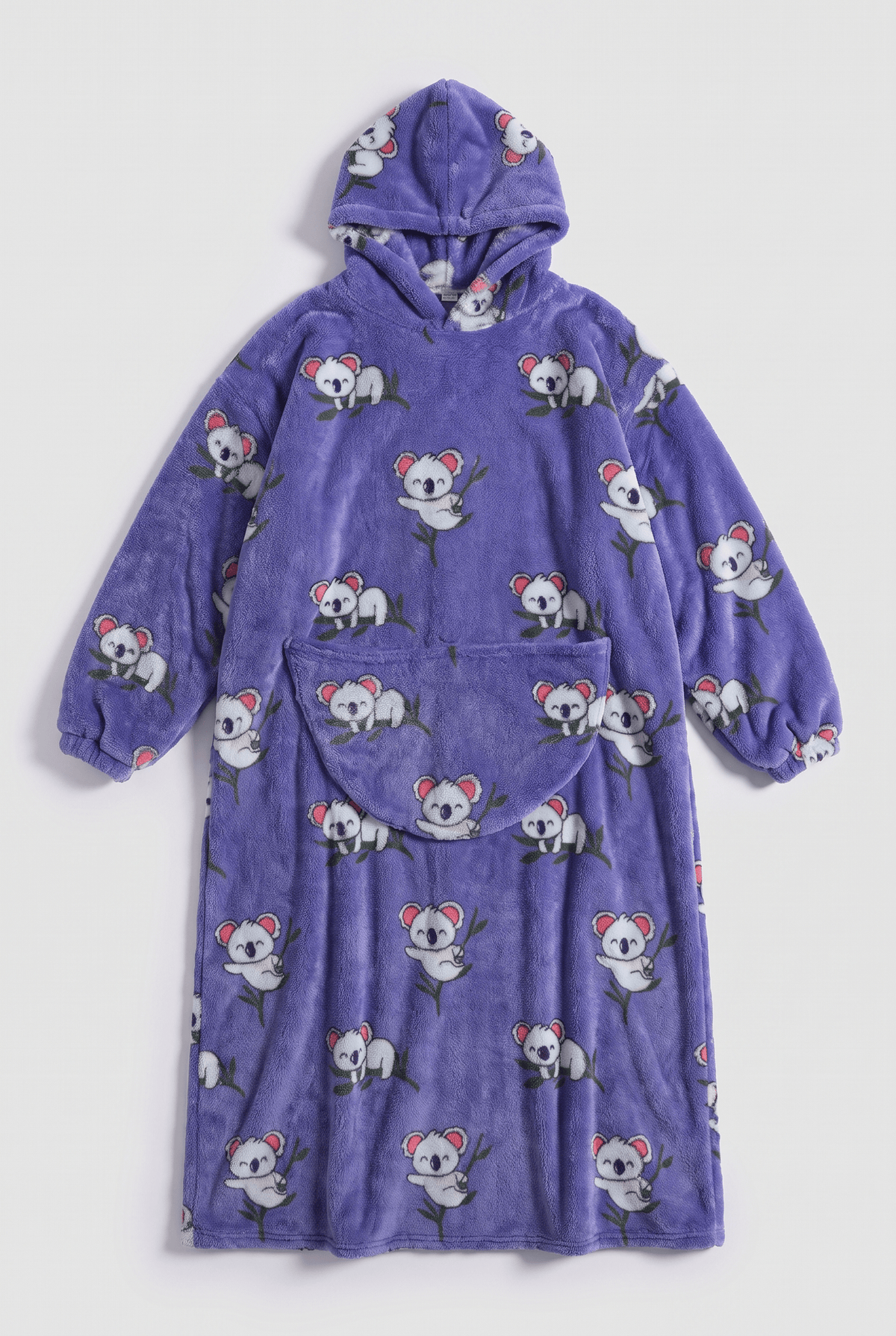 Poncho Polaire Manche Chaude Femme