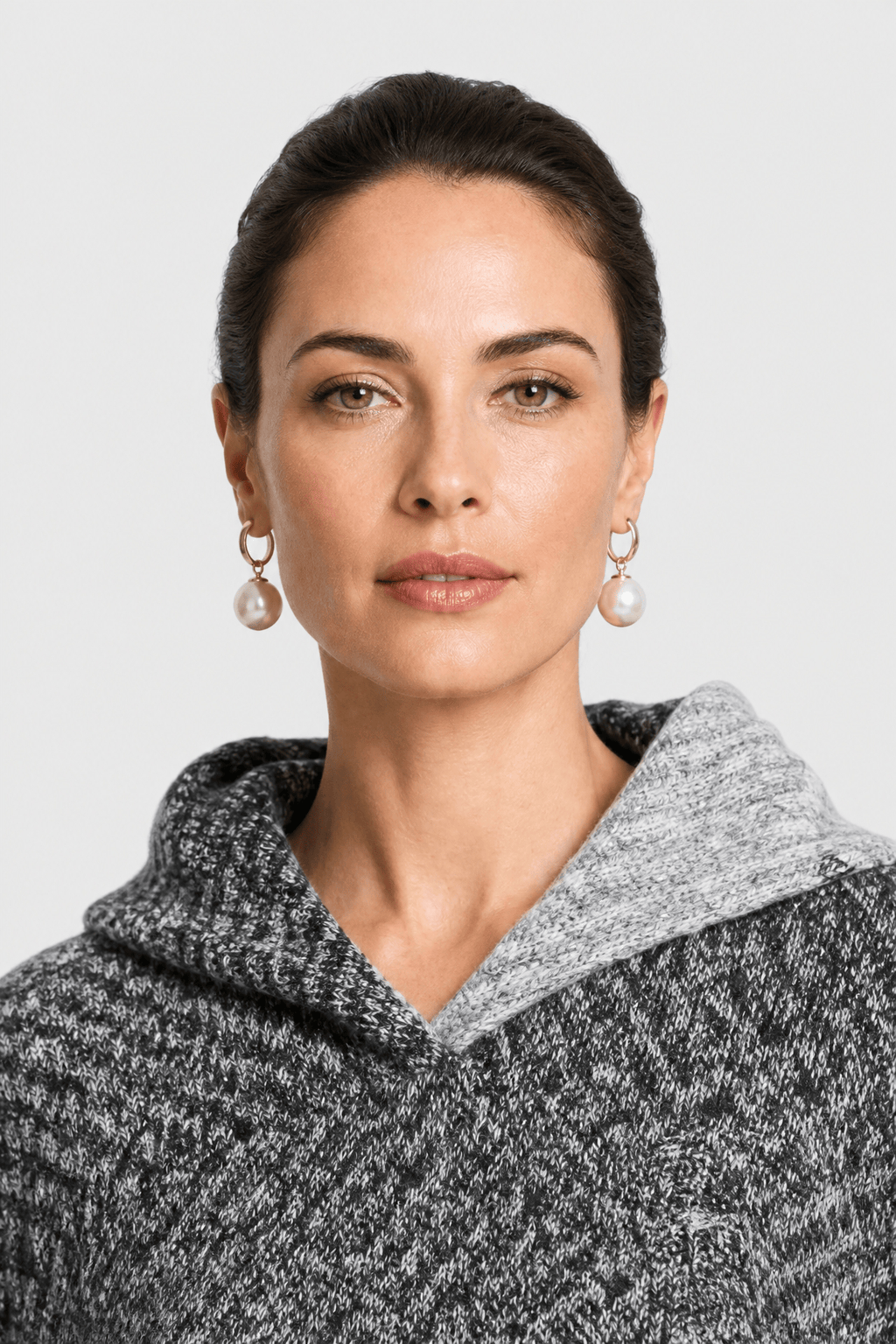 Poncho Pull Femme Hiver