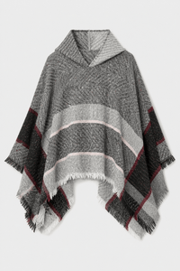 Poncho Pull Femme Hiver