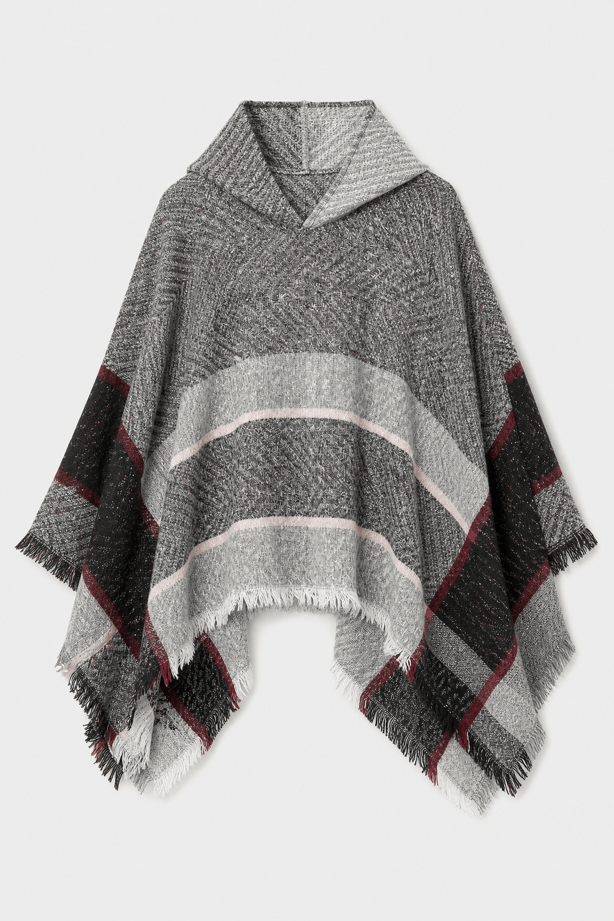 Poncho Pull Femme Hiver