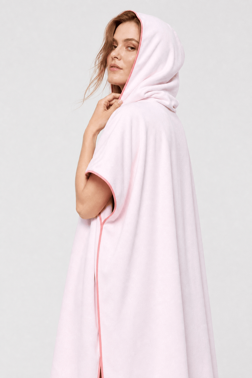 Poncho Serviette Robe Capuche