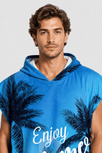 Poncho Surf Adulte avec Capuche